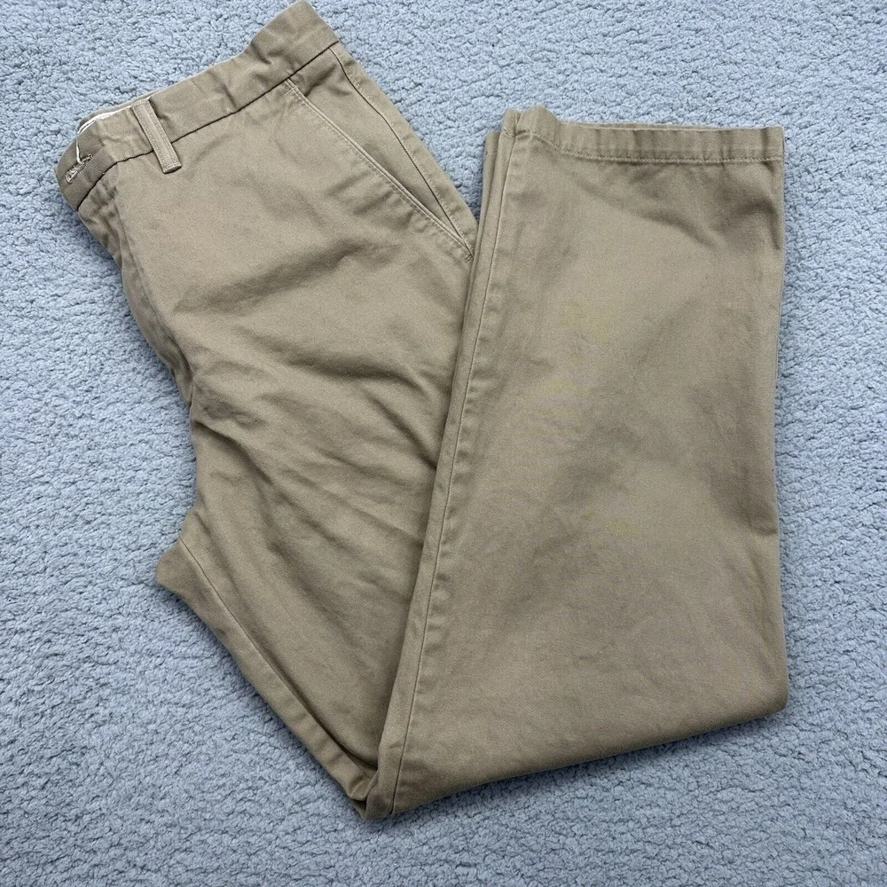 Georgia Tech Yellow Jackets NCAA MENS 33X30 DOCKERS CASUAL TAN PANTS Khaki Slack